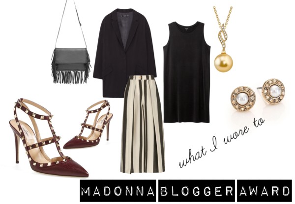 OFS INSPIRED OUTFIT: MADONNA BLOGGER AWARD 2016